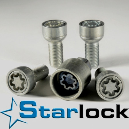 Boulons et écrous antivol FARAD STARLOCK M12x1