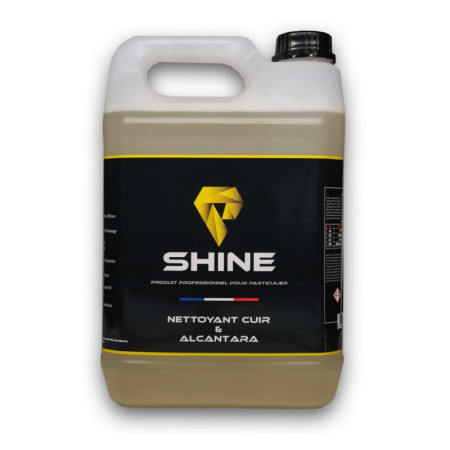 SHINE NETTOYANT CUIR & ALCANTARA 5L