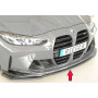 Lame de pare-chocs avant noir mat BMW M3 G81 TOURING