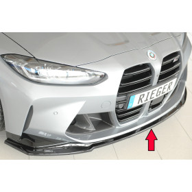 Lame de pare-chocs avant noir brillant BMW M3 G80 BERLINE