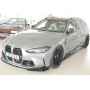 Lame de pare-chocs avant noir brillant BMW M3 G81 TOURING