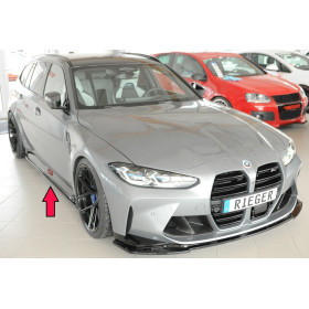 Lame de bas de caisse côté droit "noir brillant" BMW M3 G80 BERLINE