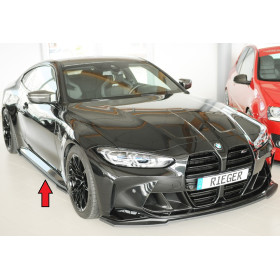 Lame de bas de caisse droit noir mat BMW M4 G82 COUPÉ