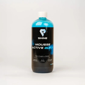 SHINE MOUSSE ACTIVE COLORÉE BLEUE 750 ml
