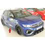 Lame de bas de caisse droit "noir mat" pour VOLKSWAGEN T-ROC R-LINE