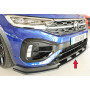 Lame de pare-chocs avant noir mat VOLKSWAGEN T-ROC R-LINE