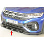 Lame de pare-chocs avant noir mat VOLKSWAGEN T-ROC R-LINE