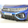 Lame de pare-chocs avant noir brillant pour VOLKSWAGEN T-ROC R