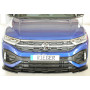 Lame de pare-chocs avant noir brillant pour VOLKSWAGEN T-ROC R