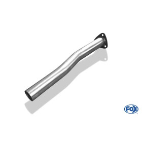 Tube de connexion pour AU011000-VSD/VER 100% inox FOX EXHAUST SYSTEMS pour Audi 80/90 type 89/B3