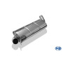 Silencieux intermédiaire sport 100% inox FOX EXHAUST SYSTEMS pour Audi 80/90 type 89/B3