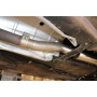 Tube de connexion catalyseur 100% inox FOX EXHAUST SYSTEMS pour Audi 80/90 type 89/B3