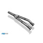 Tube de connexion double catalyseur inox AUDI 100 TYPE C4