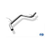 Tube de remplacement de silencieux intermédiaire 100% inox FOX EXHAUST SYSTEMS pour AUDI A3 TYPE 8P (3 portes)