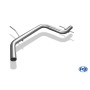 Tube de remplacement de silencieux intermédiaire 100% inox FOX EXHAUST SYSTEMS pour AUDI A3 SPORTBACK TYPE 8P