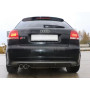 Silencieux arrière sport 100% inox FOX EXHAUST SYSTEMS 2x90mm type 25 pour AUDI S3 TYPE 8P (3 portes)