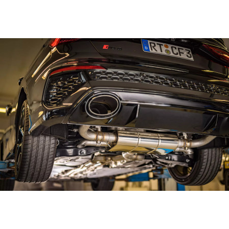 CATBACK avec silencieux arrière duplex sport 100% inox FOX EXHAUST SYSTEMS sur sorties d'origines pour AUDI RS3 TYPE 8Y