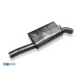 Silencieux avant sport 100% inox (Ø76mm) FOX EXHAUST SYSTEMS pour AUDI RS4 QUATTRO TYPE B5