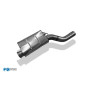 Silencieux avant sport 100% inox (Ø90mm) FOX EXHAUST SYSTEMS pour AUDI RS4 QUATTRO TYPE B5