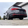 Catback sport 100% inox FOX EXHAUST SYSTEMS 2x100mm type 25 (noir) pour AUDI S4 QUATTRO TYPE B9