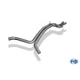 Tube de remplacement de silencieux avant sport 100% inox FOX EXHAUST SYSTEMS pour AUDI A6 QUATTRO TYPE 4G