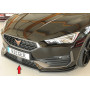 Lame de pare-chocs avant "noir" Rieger Tuning CUPRA LEON TYPE KL