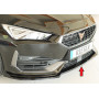 Lame de pare-chocs avant "noir brillant" Rieger Tuning CUPRA LEON TYPE KL