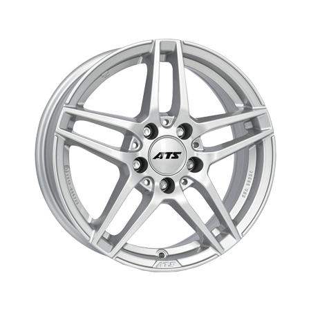 Jante ATS Mizar 6.5x17 ET44 5x112 Ø66.5mm argent