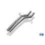 Tube de suppression silencieux intermédiaire sport 100% inox FOX EXHAUST SYSTEMS pour AUDI A8 TYPE D2