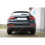 Silencieux arrière duplex sport 100% inox FOX EXHAUST SYSTEMS 1x160x90mm type 38 pour AUDI Q3 QUATTRO