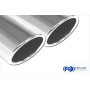 Silencieux arrière sport 100% inox FOX EXHAUST SYSTEMS 2x90mm type 16 pour AUDI Q5 QUATTRO TYPE 8R