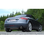 Silencieux arrière duplex sport 100% inox 1x90mm type 17 FOX EXHAUST SYSTEMS pour AUDI TT type 8J