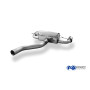 Silencieux arrière duplex sport 100% inox 1x100mm type 25 FOX EXHAUST SYSTEMS pour BMW M135i TYPE F20/F21