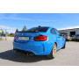 Silencieux arrière duplex sport 100% inox 2x90mm type 25 FOX EXHAUST SYSTEMS pour BMW M2 COMPETITION TYPE F87