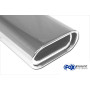 Silencieux arrière sport 100% inox 1x135x80mm type 53 FOX EXHAUST SYSTEMS pour BMW 316i/318i TYPE E30 (-09/1987)