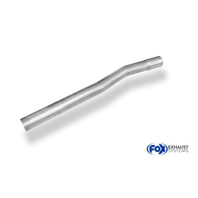 Tube de remplacement de silencieux avant 100% inox FOX EXHAUST SYSTEMS pour BMW 316/318 TYPE E46