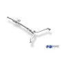 Silencieux avant sport 100% inox FOX EXHAUST SYSTEMS pour CHEVROLET CAPTIVA KLAC