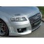 Lame centrale "noir mat" pour pare-chocs avant R-Frame Rieger Tuning AUDI A3 (8P) 3 portes